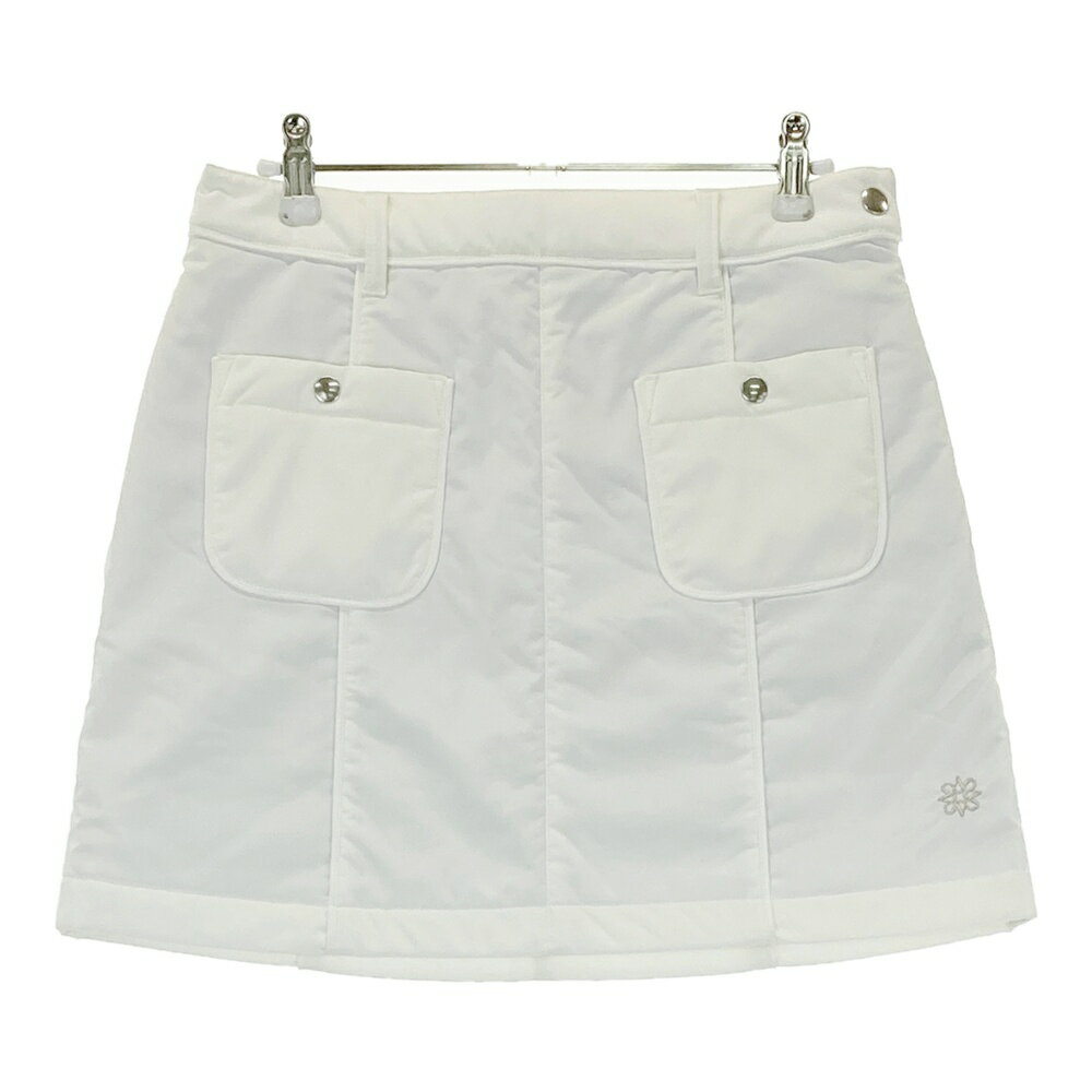 ST ANDREWS セントアンドリュース 蓄熱 中綿スカート ホワイト系 S 【中古】ゴルフ...