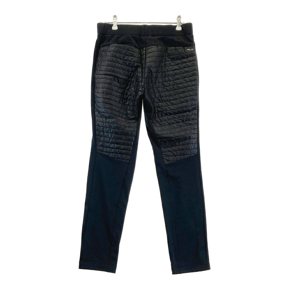 RLX ラルフローレン 中綿パンツ ブラック系 XS 【中古】ゴルフウェア レディース