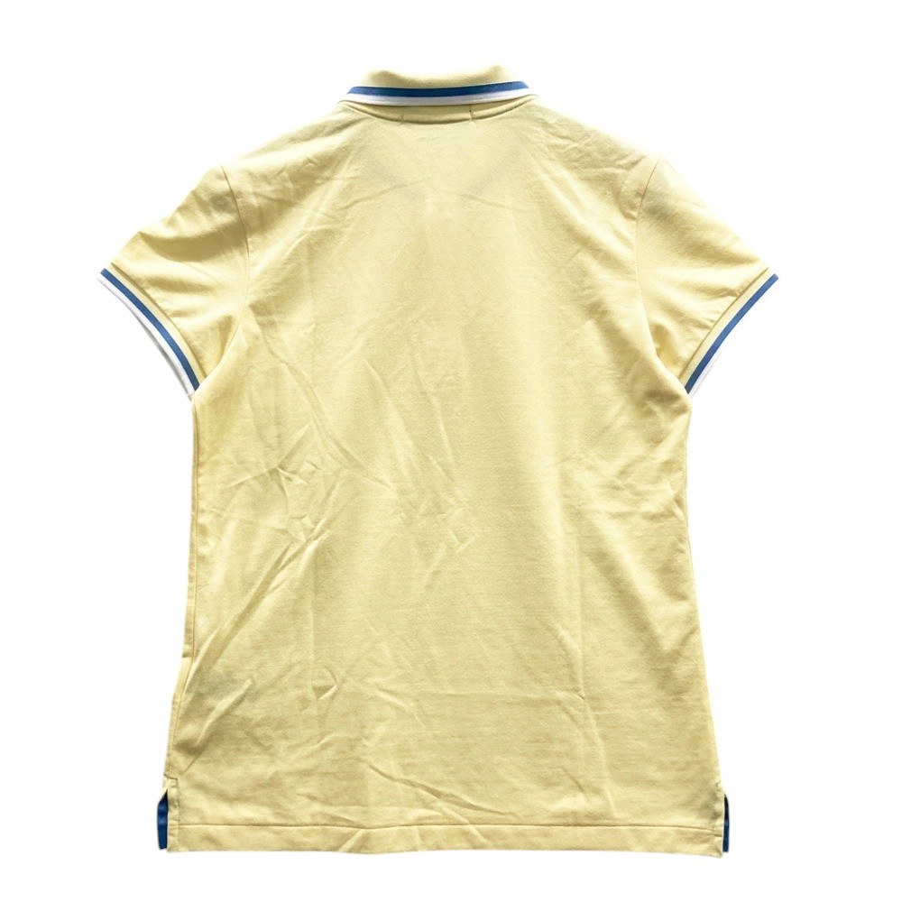RLX ラルフローレン 半袖ポロシャツ イエロー系 S 【中古】ゴルフウェア レディース