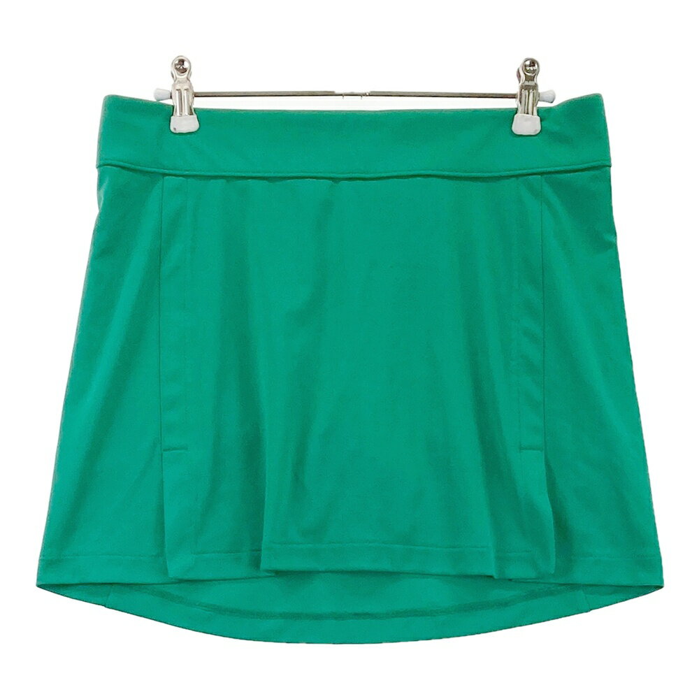 J.LINDEBERG ジェイリンドバーグ インナー付 スカート グリーン系 M 【中古】ゴルフウェア レディース