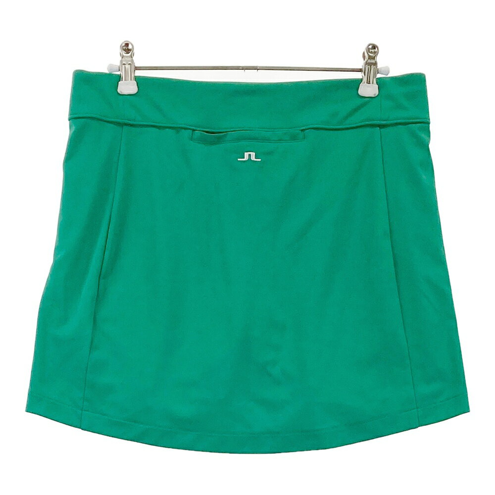 J.LINDEBERG ジェイリンドバーグ インナー付 スカート グリーン系 M 【中古】ゴルフウェア レディース