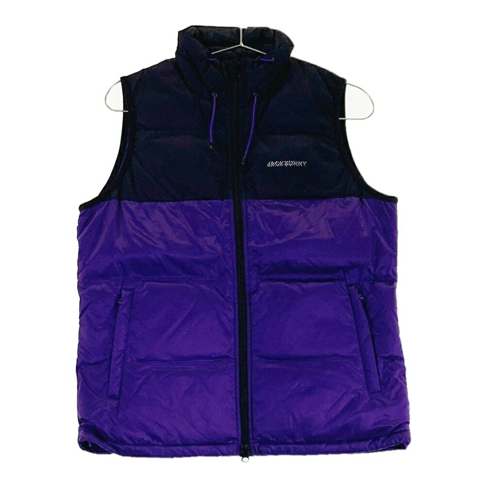 JACK BUNNY ジャックバニー ダウンベスト パープル系 0 【中古】ゴルフウェア レディース
