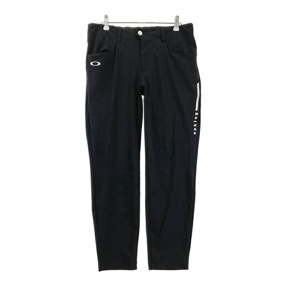 OAKLEY オークリー 2024年モデル FOA500738 ストレッチパンツ ブラック系 L 【中古】ゴルフウェア レデ..
