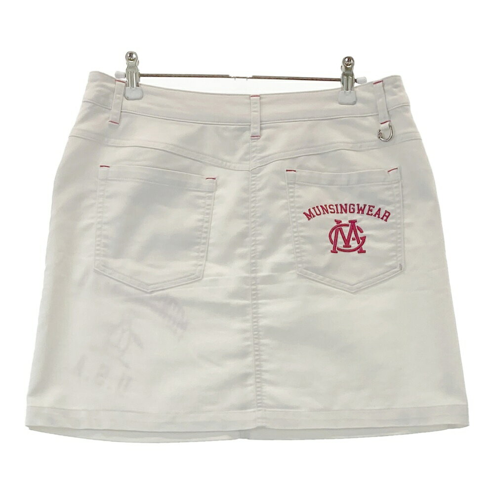 MUNSING WEAR マンシングウェア MGWRJE01X ストレッチスカート ホワイト系 11 【中古】ゴルフウェア レディース