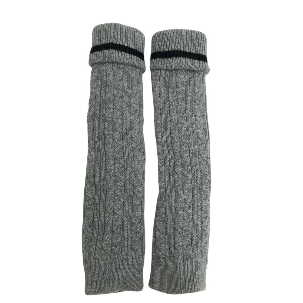 ST ANDREWS セントアンドリュース レッグウォーマー グレー系 【中古】ゴルフウェア