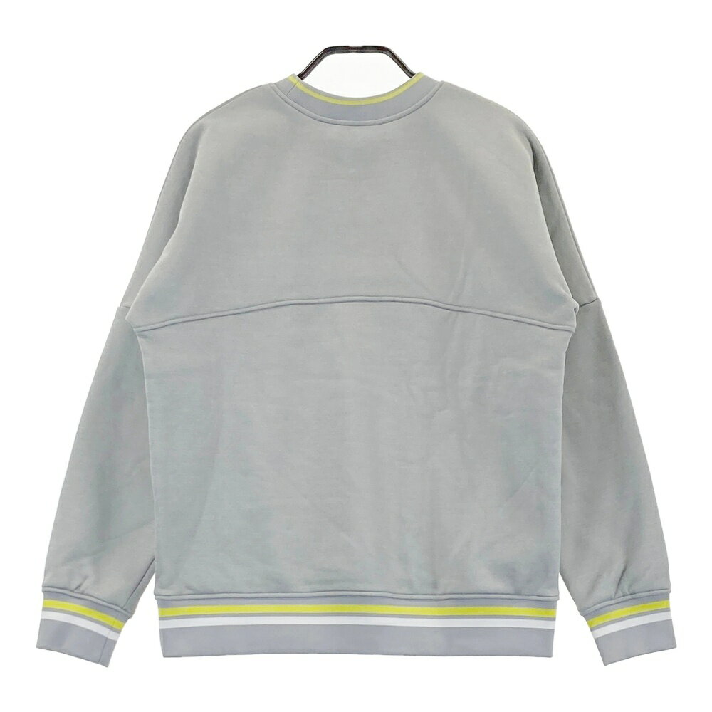 NEW BALANCE GOLF ニューバランス 裏フリース スウェット トレーナー グレー系 2 【中古】ゴルフウェア レディース