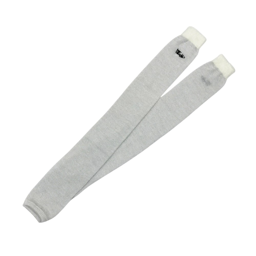 DANCE WITH DRAGON ダンスウィズドラゴン レッグウォーマー ホワイト系 F 【中古】ゴルフウェア