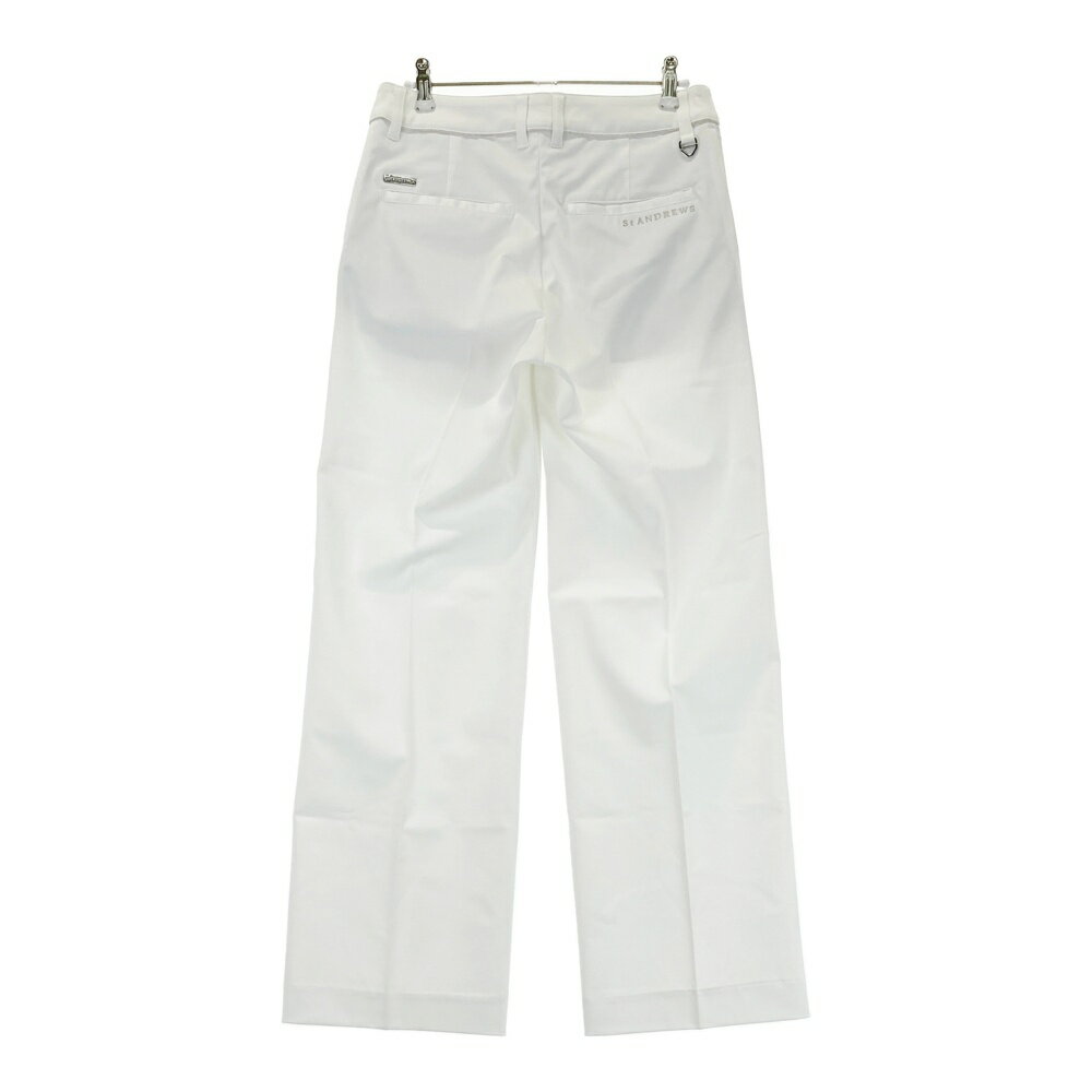 ST ANDREWS セントアンドリュース 2023年 パンツ ホワイト系 M 【中古】ゴルフウェア レディース