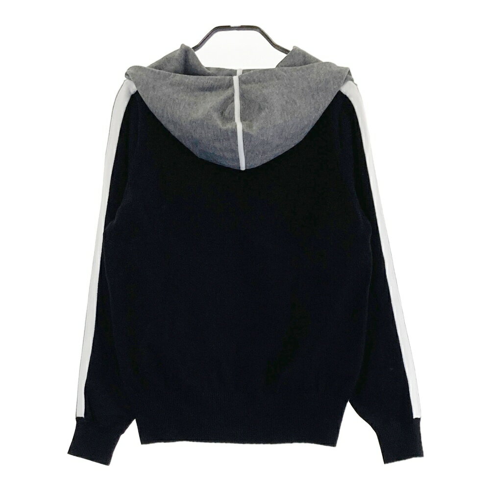 LANVIN SPORT ランバン スポール ニット パーカー グレー系 38 【中古】ゴルフウェア レディース
