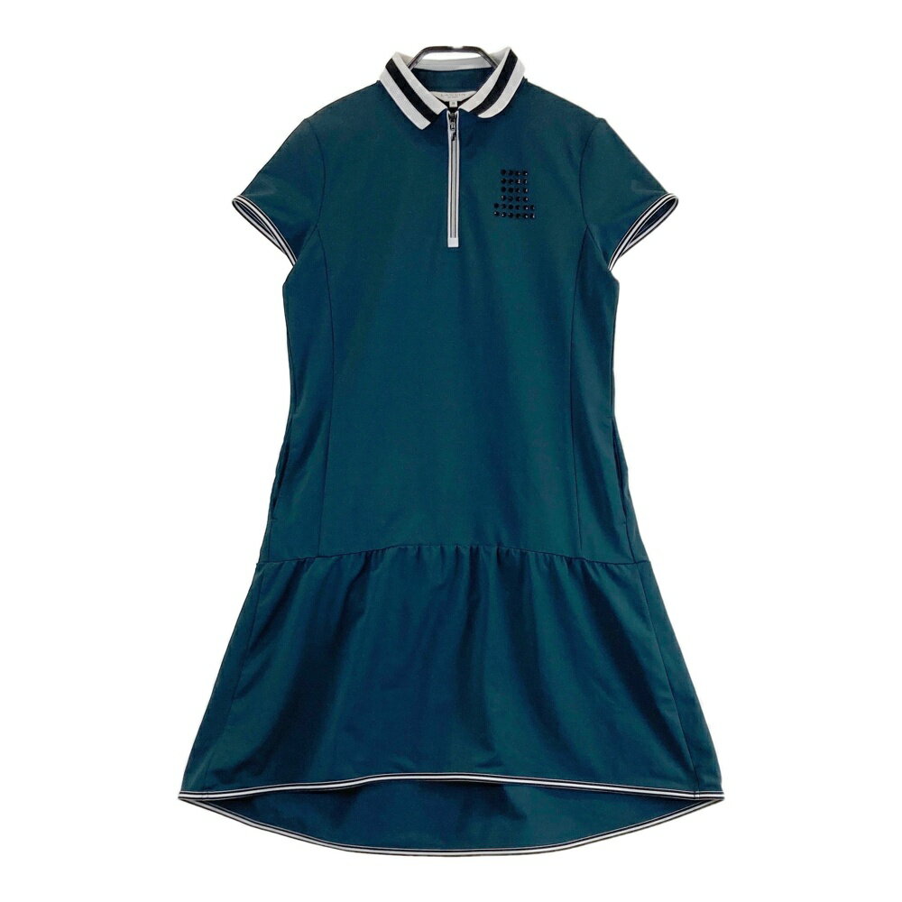 LANVIN SPORT ランバン スポール ワンピース グリーン系 38 【中古】ゴルフウェア レディース