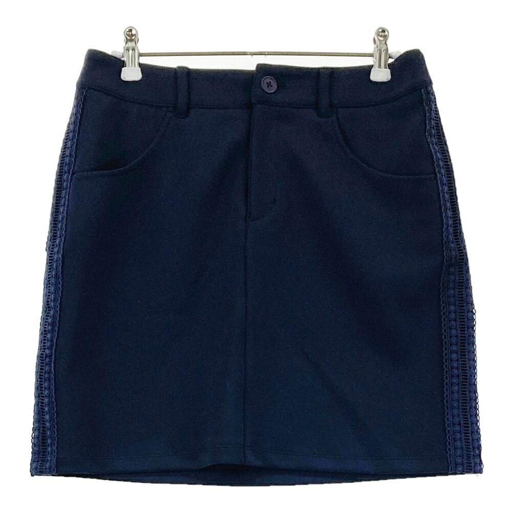 BEAMS GOLF ビームスゴルフ 2023年 スカート ネイビー系 M 【中古】ゴルフウェア レディース