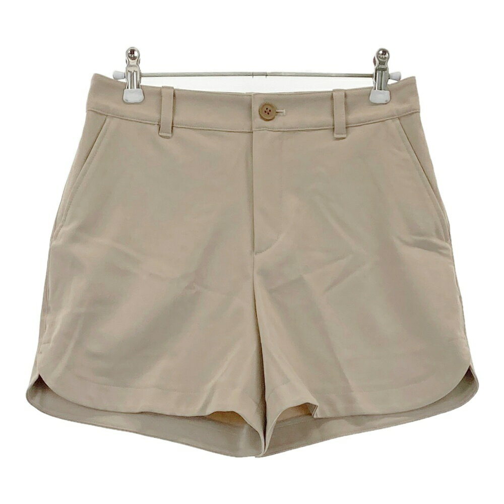 BEAMS GOLF ビームスゴルフ 2022年 ショートパンツ ベージュ系 S 【中古】ゴルフウェア レディース