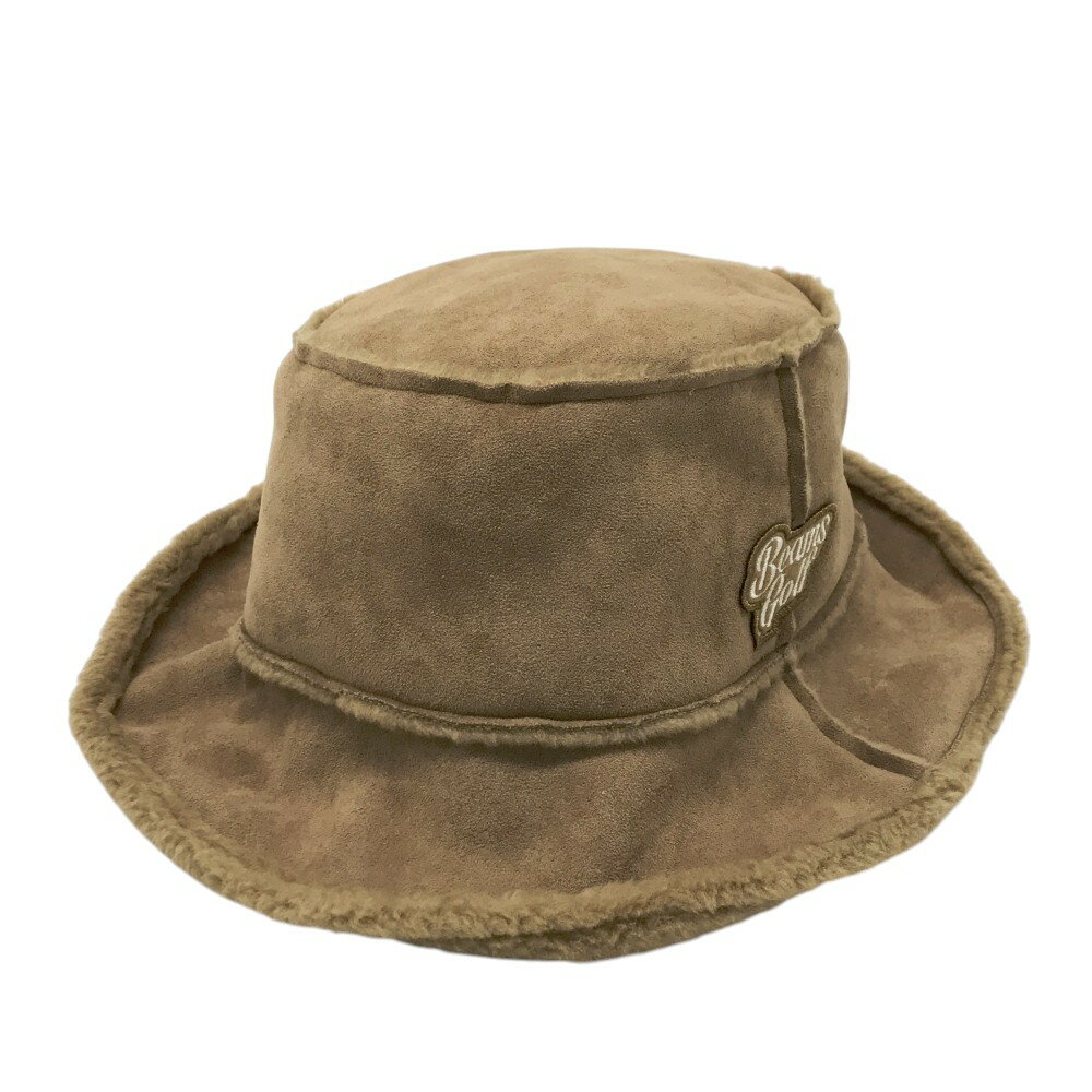 BEAMS GOLF ビームスゴルフ フェイクムートン ハット ブラウン系 57cm 【中古】ゴルフウェア