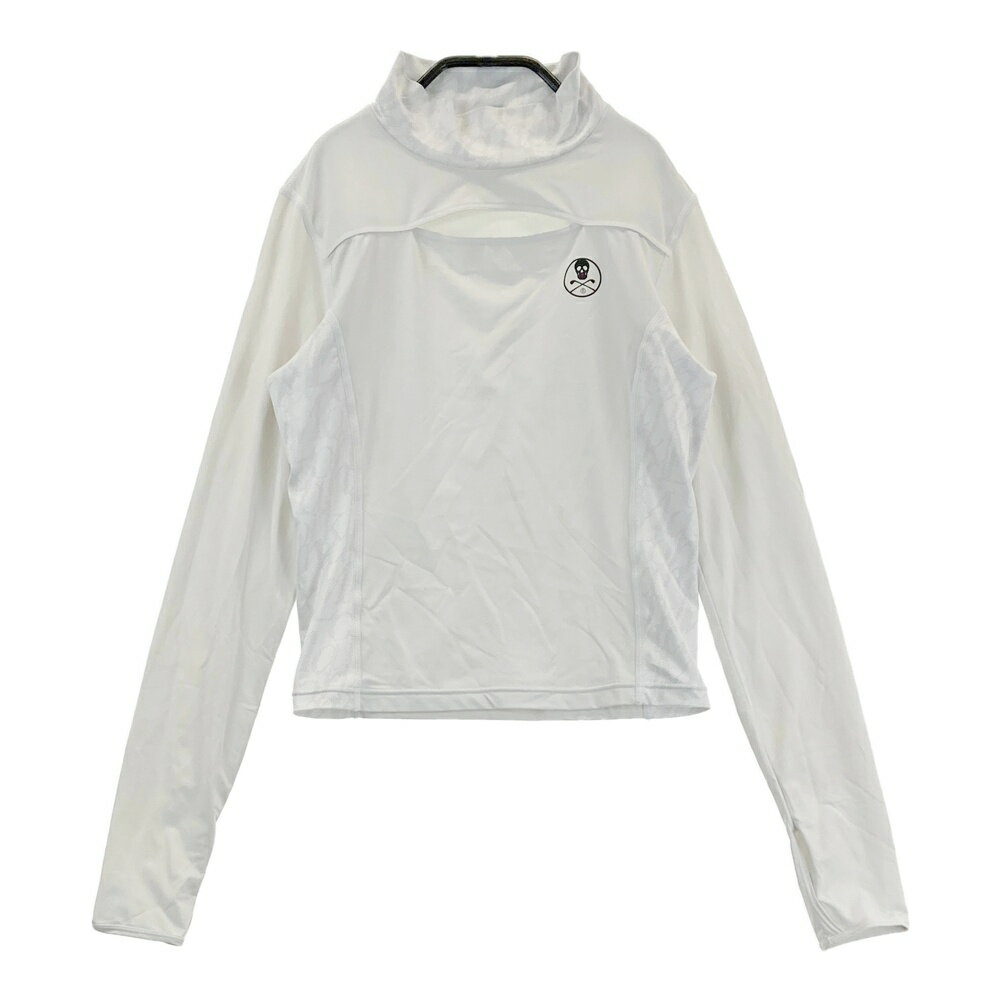 MARK&LONA マークアンドロナ ハイネック長袖インナーTシャツ グレー系 36 【中古】ゴルフウェア レディース