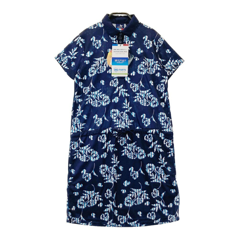 CLUNK クランク CL5MUQ14 ワンピース ネイビー系 S 【中古】ゴルフウェア レディース