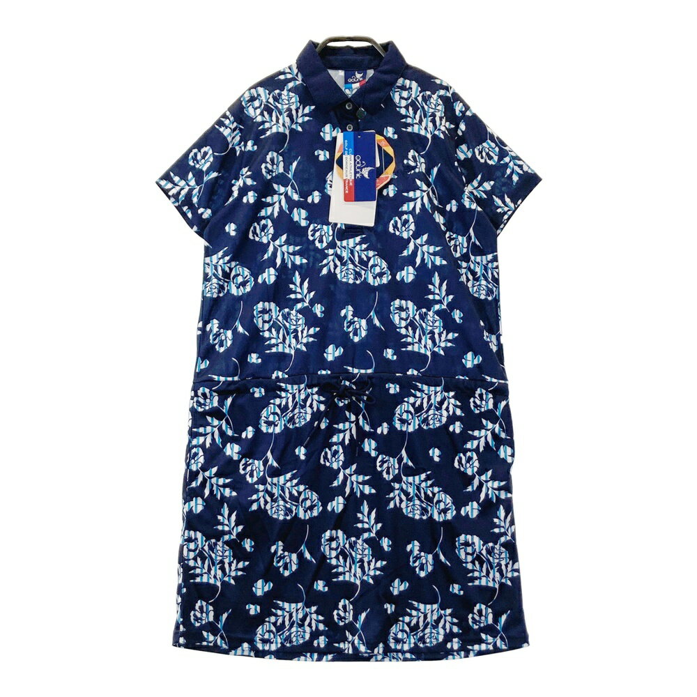 CLUNK クランク CL5MUQ14 ワンピース ネイビー系 L 【中古】ゴルフウェア レディース