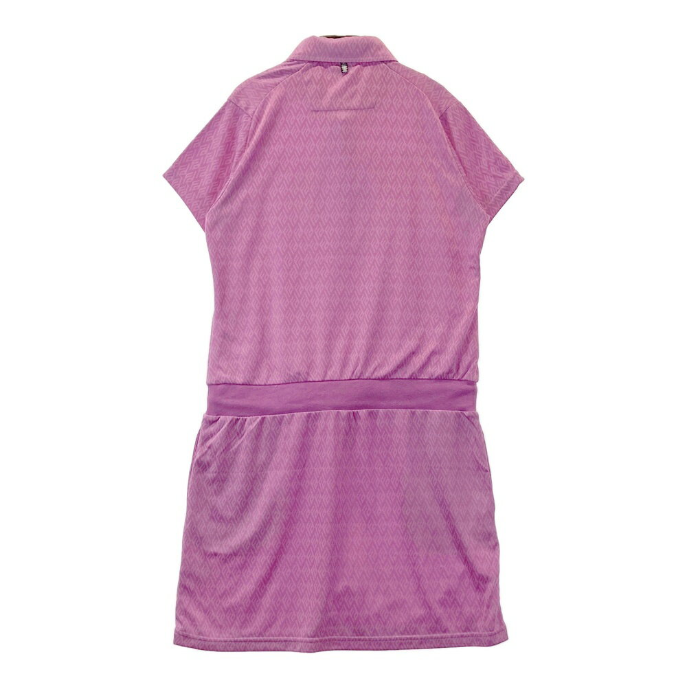 FIDRA フィドラ FD5MUQ04 ワンピース パープル系 M 【中古】ゴルフウェア レディース
