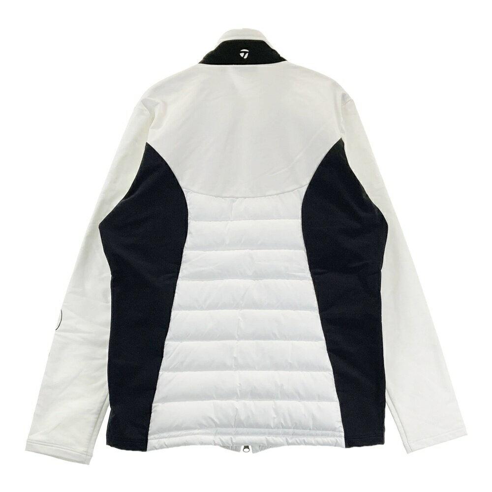 TAYLOR MADE テーラーメイド 中綿切替 ジップジャケット ホワイト系 O 【中古】ゴルフウェア レディース