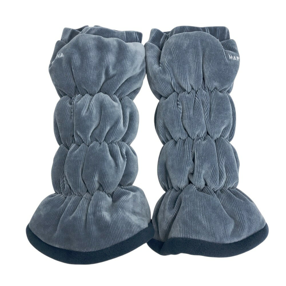 MARK&LONA マークアンドロナ 中綿 起毛 レッグウォーマー ブルー系 ONE 【中古】ゴルフウェア