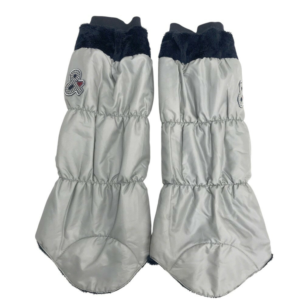 AND PER SE アンパスィ リバーシブル レッグウォーマー グレー系 【中古】ゴルフウェア