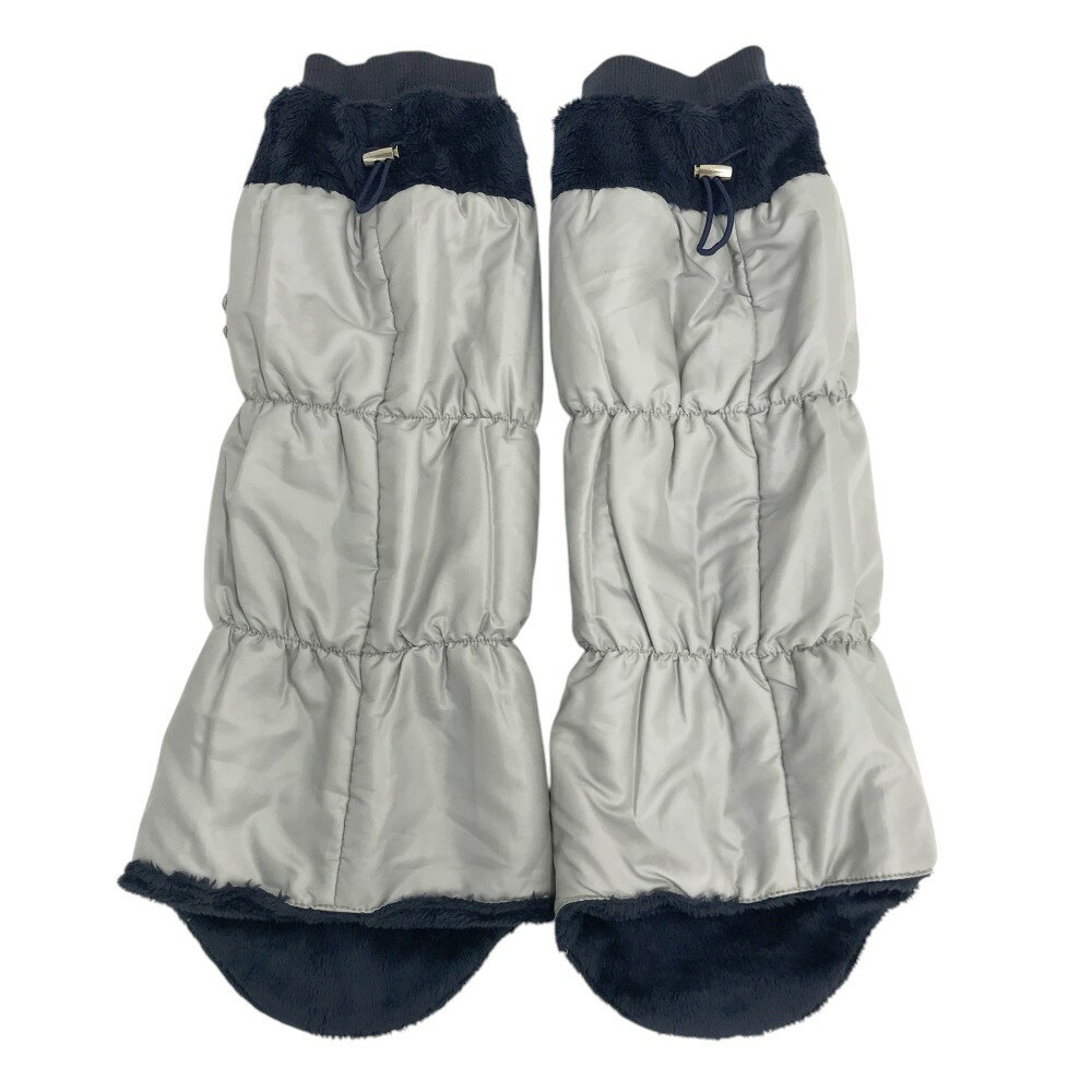 AND PER SE アンパスィ リバーシブル レッグウォーマー グレー系 【中古】ゴルフウェア