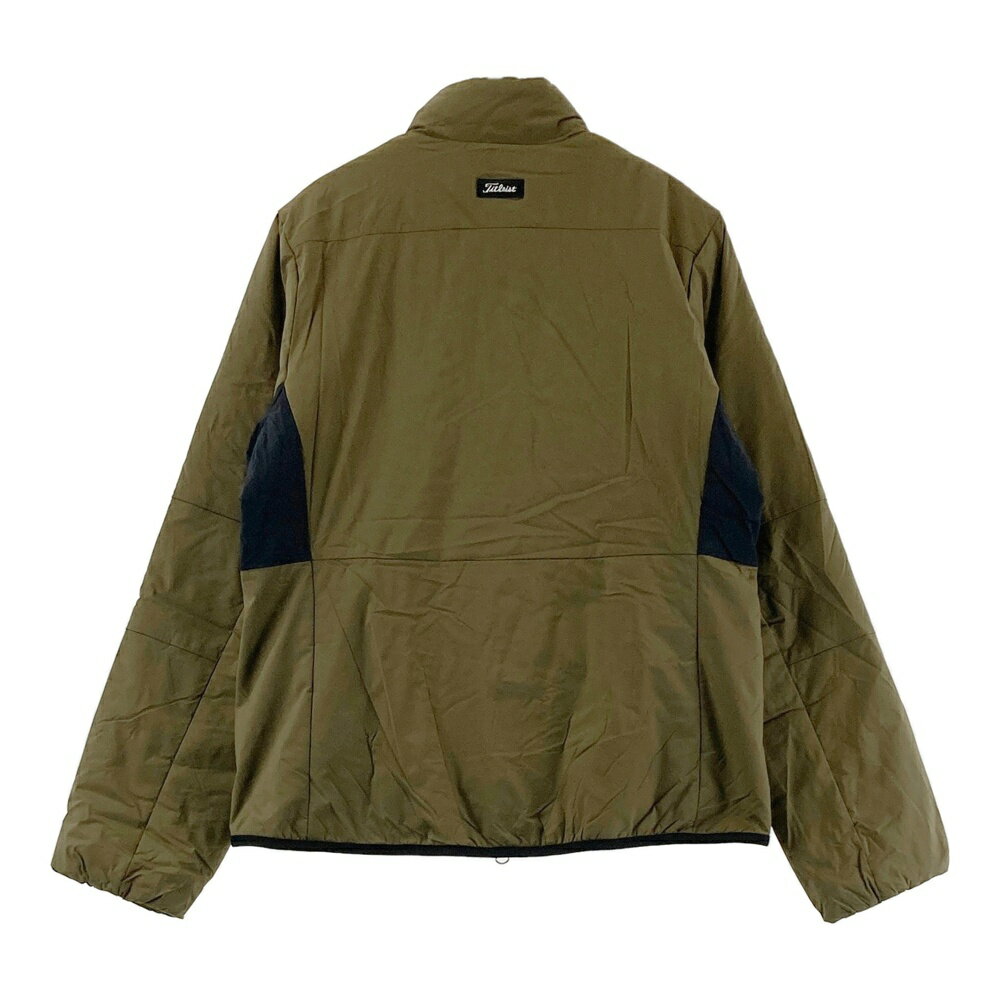 TITLEIST タイトリスト 中綿ジャケット カーキ系 M 【中古】ゴルフウェア レディース