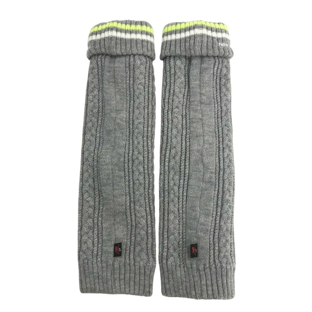 NEW BALANCE GOLF ニューバランス ニット レッグウォーマー グレー系 【中古】ゴルフウェア