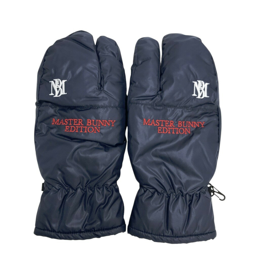 MASTER BUNNY EDITION マスターバニーエディション ミトン ネイビー系 S 【中古】ゴルフウェア