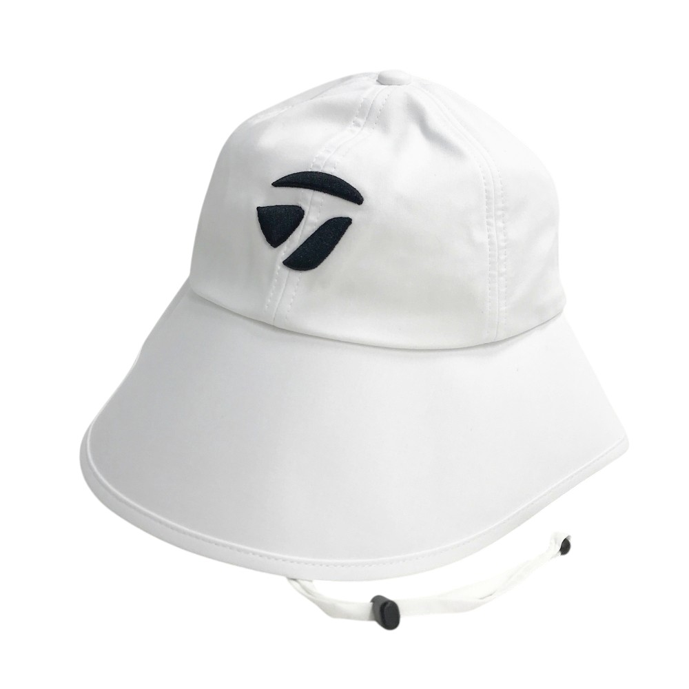 TAYLOR MADE テーラーメイド 2025年モデル ロングブリム バケットハット ホワイト系 57cm 【中古】ゴル..