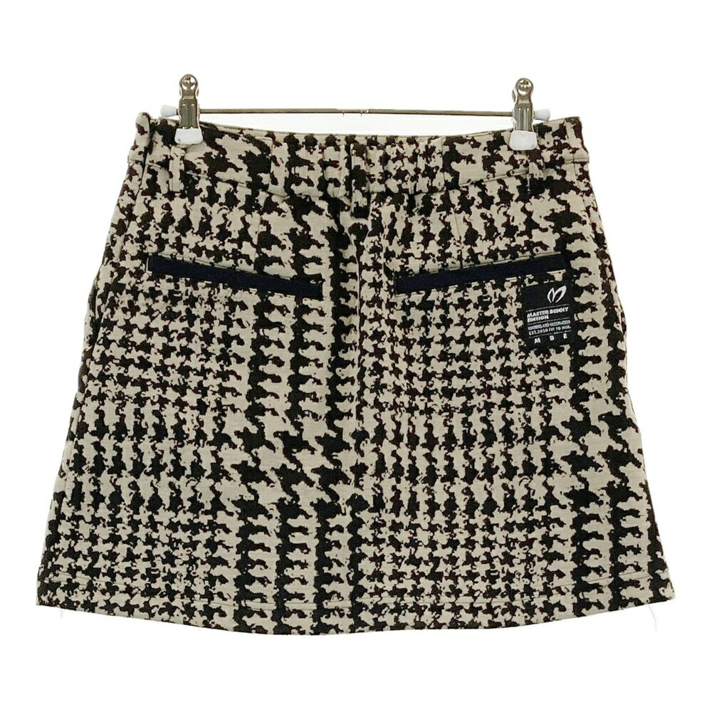 MASTER BUNNY EDITION マスターバニーエディション スカート 総柄 ベージュ系 0 【中古】ゴルフウェア レディース