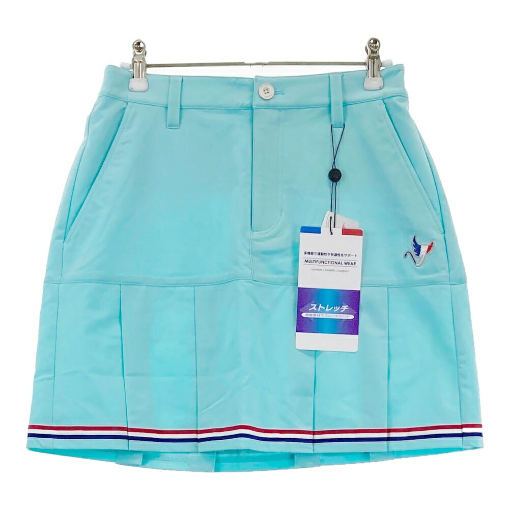 CLUNK クランク CL5MUP61 スカート ブルー系 L 【中古】ゴルフウェア レディース
