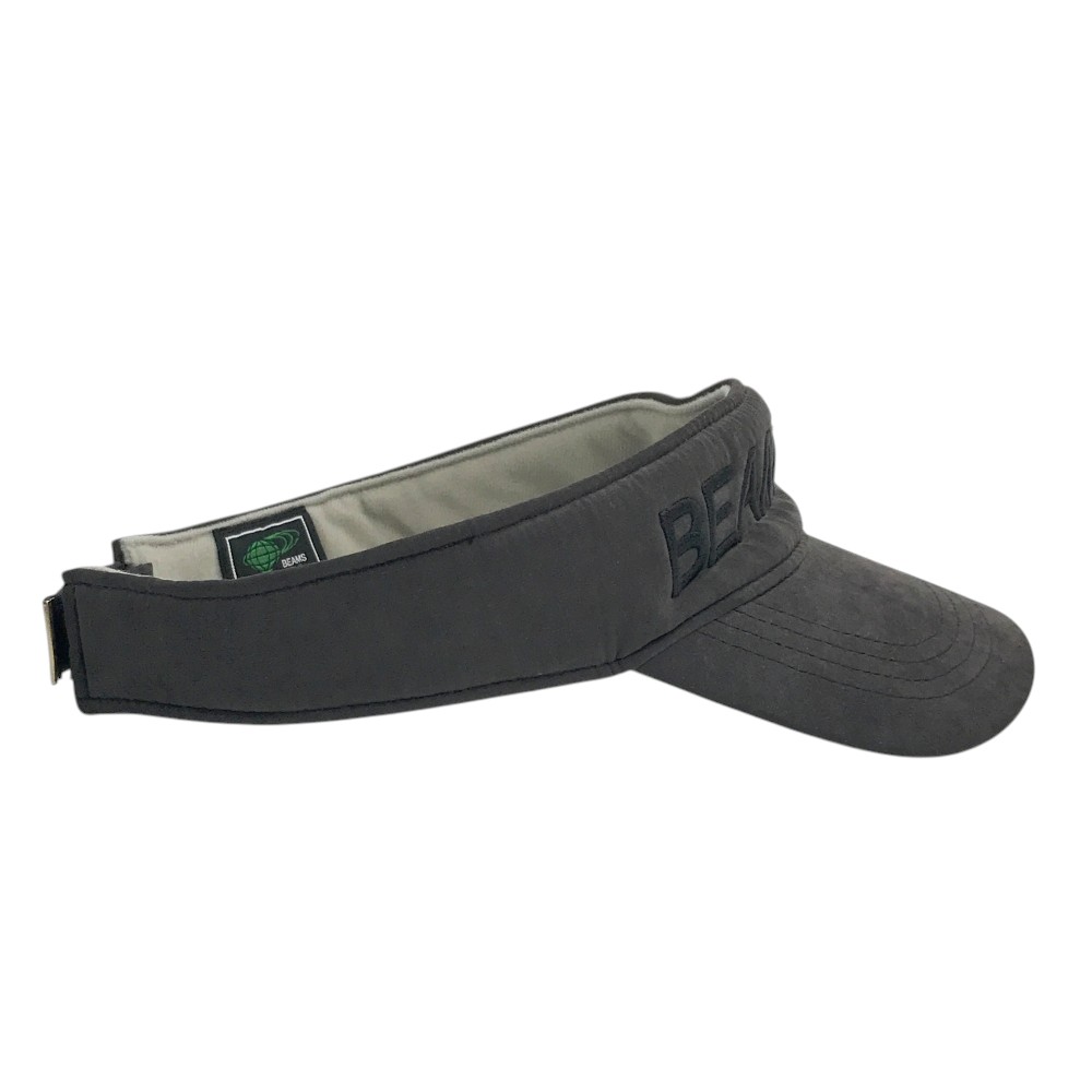 BEAMS GOLF ビームスゴルフ サンバイザー グレー系 55-57 【中古】ゴルフウェア