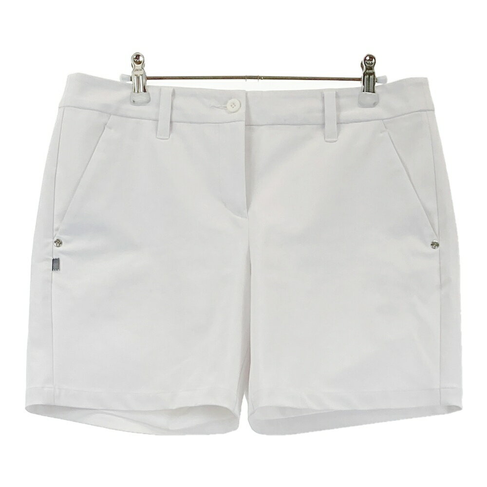 BRIEFING GOLF ブリーフィング 2024年 ショートパンツ ホワイト系 L 【中古】ゴルフウェア レディース