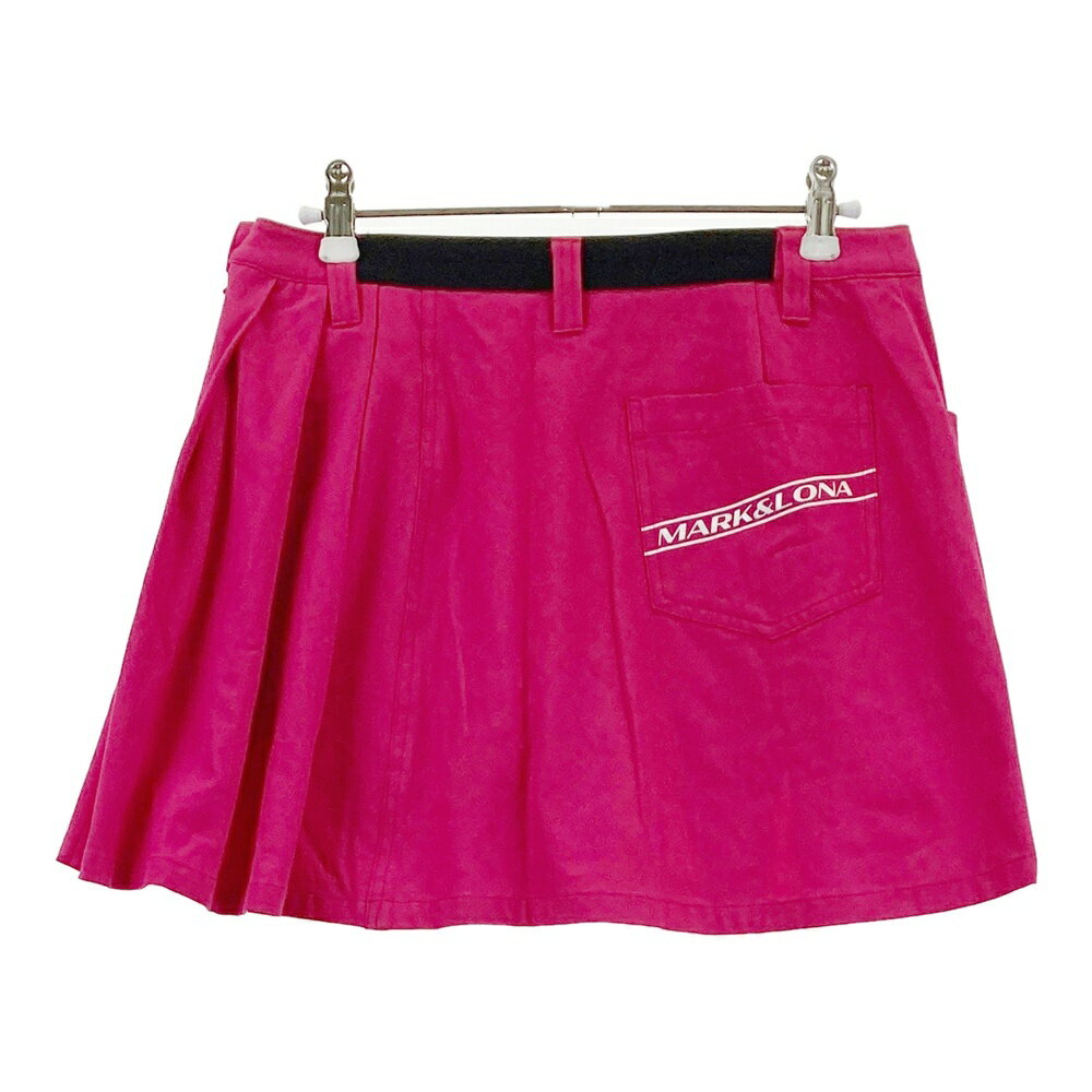MARK&LONA マークアンドロナ 2025年 インナー付スカート ピンク系 38 【中古】ゴルフウェア レディース