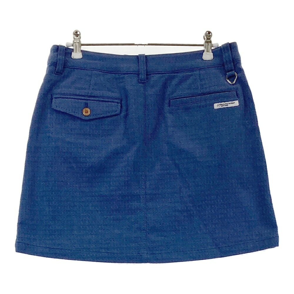 MASTER BUNNY EDITION マスターバニーエディション ストレッチスカート ブルー系 2 【中古】ゴルフウェア レディース