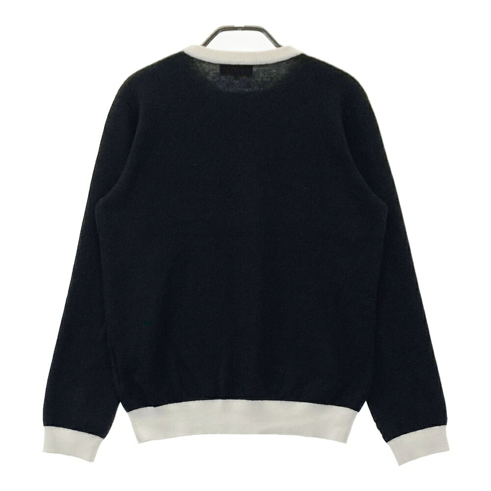 ARCHIVIO アルチビオ ウール混 長袖 ニットセーター ブラック系 38 【中古】ゴルフウェア レディース