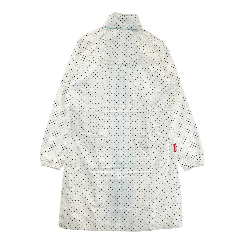 MUNSING WEAR マンシングウェア レインワンピース ドット柄 ホワイト系 LL 【中古】ゴルフウェア レディース
