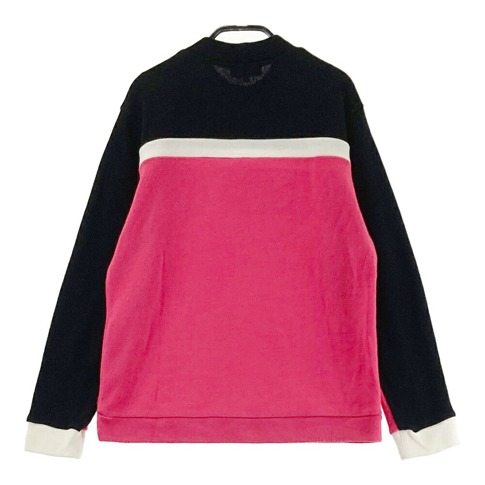 ARCHIVIO アルチビオ 2023年モデル ウール混 モックネック ニット セーター ピンク系 38 【中古】ゴルフウェア レディース