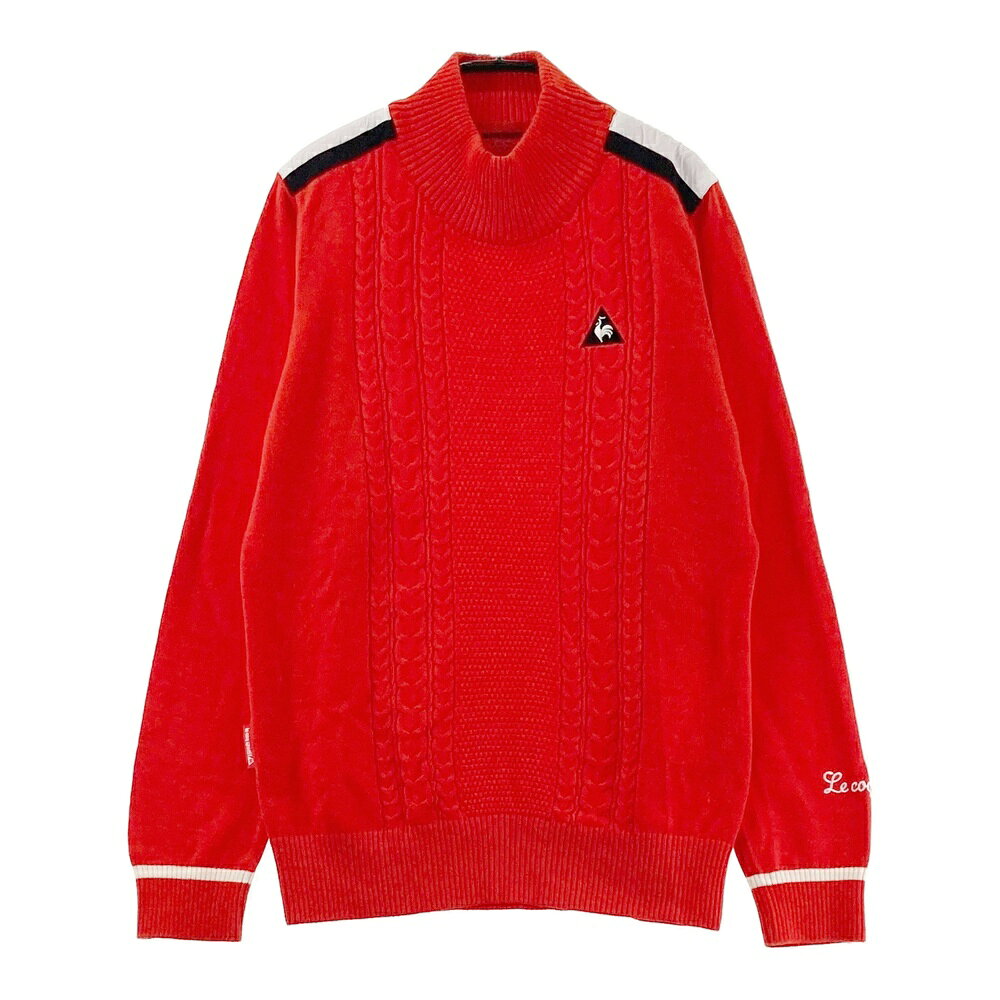 商品管理番号 240101562853 ブランド LE COQ GOLF ルコックゴルフ アイテム ウール混 ニットセーター モデル・品番 表記サイズ L 実寸 肩幅：35cm / 身幅：44cm / 着丈：60cm / 袖丈：59.5cm 素材 写真をご参照ください。 状態 A- 付属品 状態評価ランク 説明 N 新品同様の商品 S 未使用 A 未使用に近い A- 目立った傷や汚れなし B やや傷や汚れあり B- 傷や汚れあり C 使用感または目立つ傷や汚れがある商品 D ジャンク品　