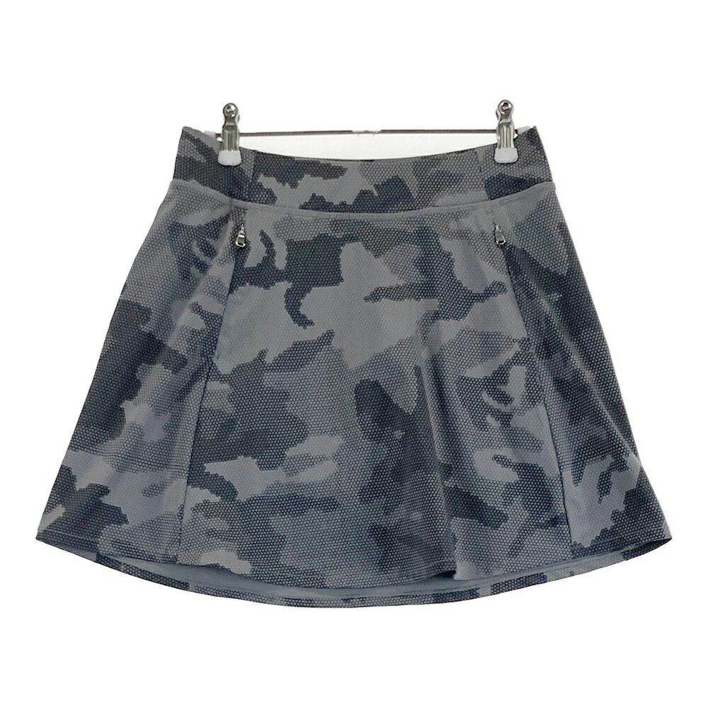 RLX ラルフローレン インナー付 ストレッチスカート カモフラ 迷彩柄 グレー系 XS 【中古】ゴルフウェ..