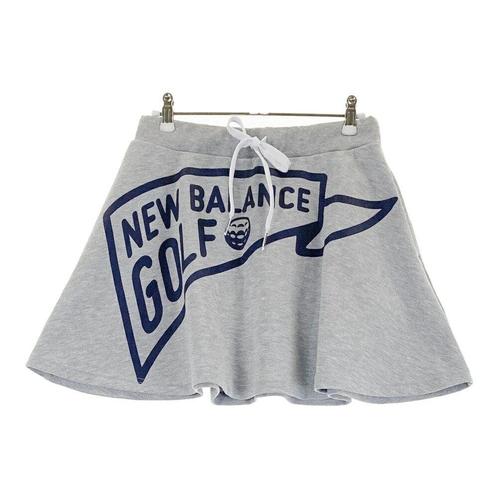 NEW BALANCE GOLF ニューバランス ストレッチスカート グレー系 1 【中古】ゴルフウェア レディース