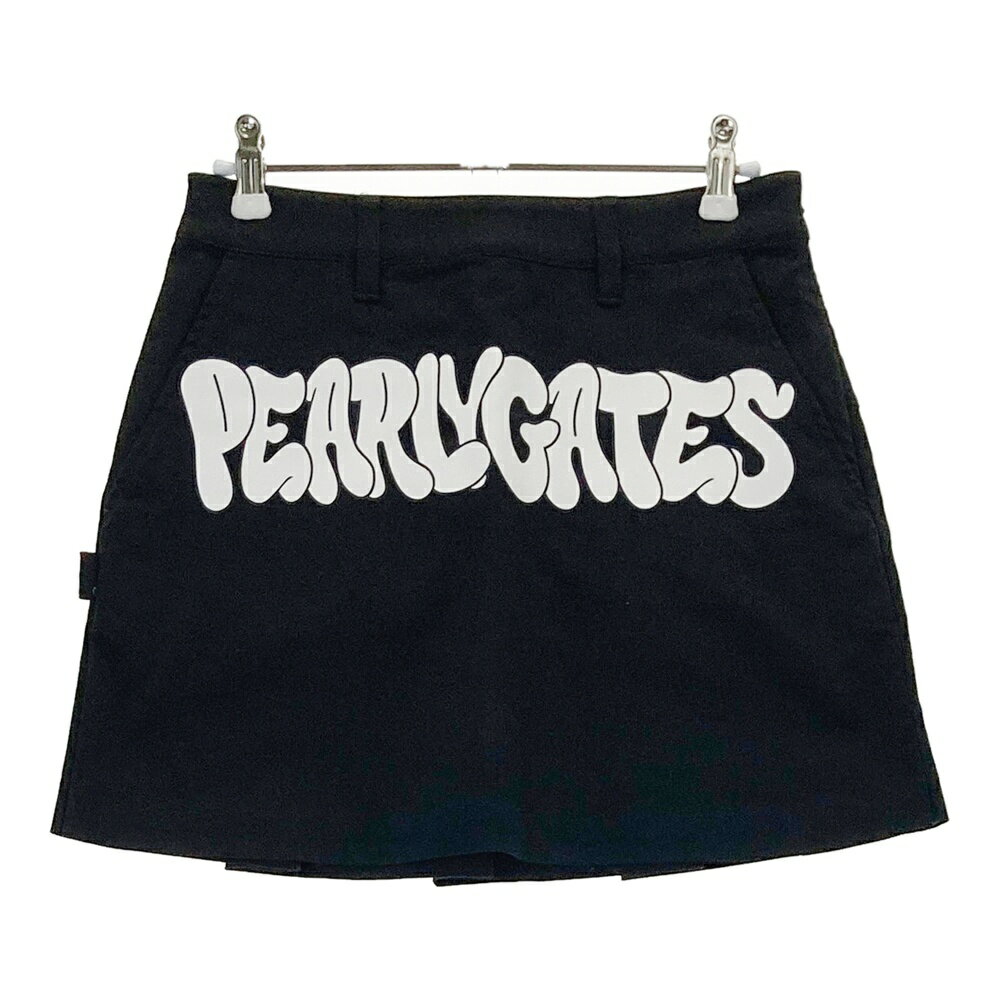 PEARLY GATES パーリーゲイツ 2024年モデル ストレッチスカート ブラック系 00 【中古】ゴルフウェア ..