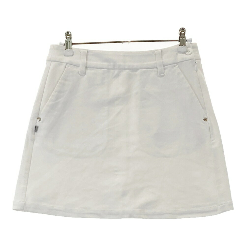 BRIEFING GOLF ブリーフィング 2023年モデル ストレッチスカート ホワイト系 XS 【中古】ゴルフウェア ..