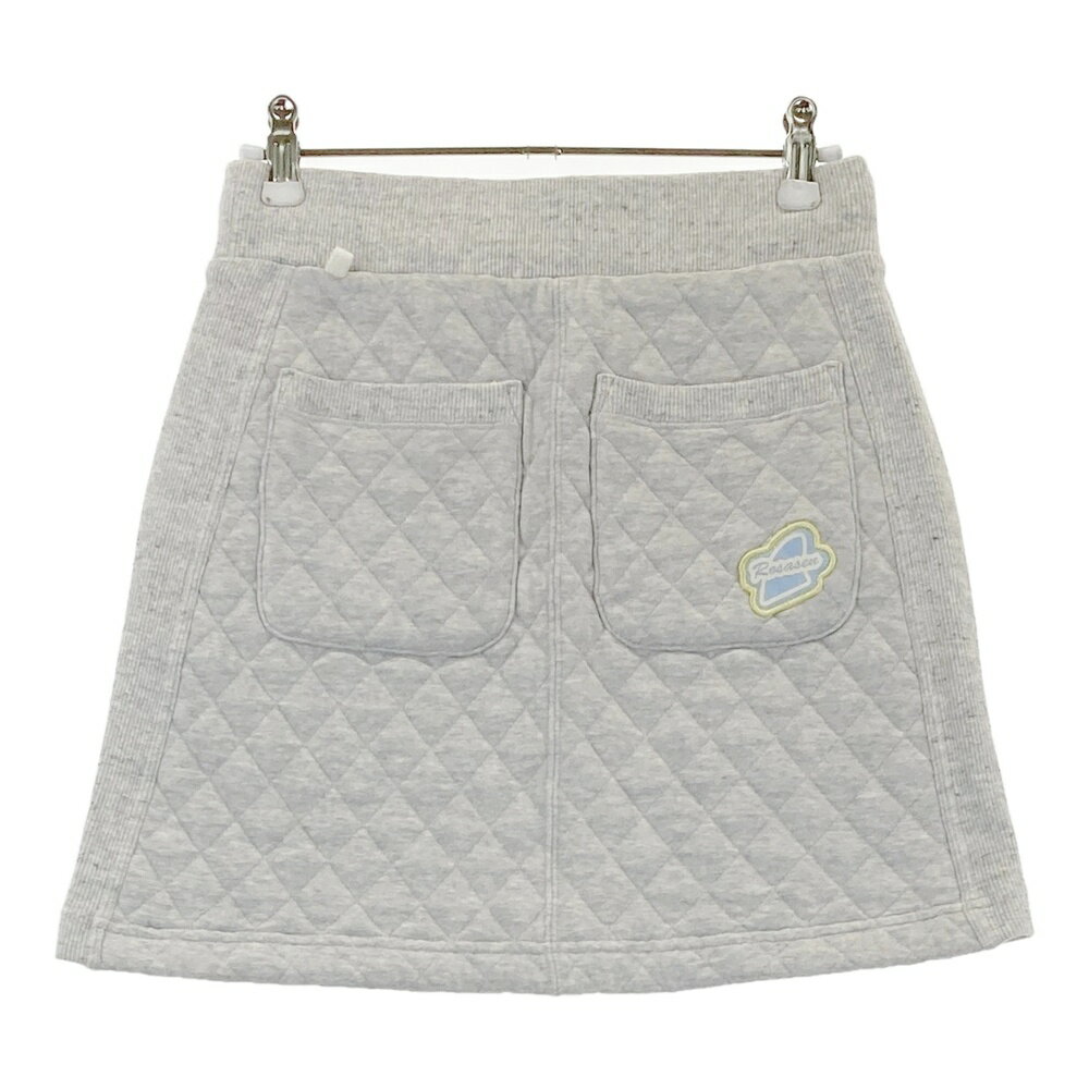 ROSASEN ロサーセン スウェット地 中綿スカート グレー系 S 【中古】ゴルフウェア ...