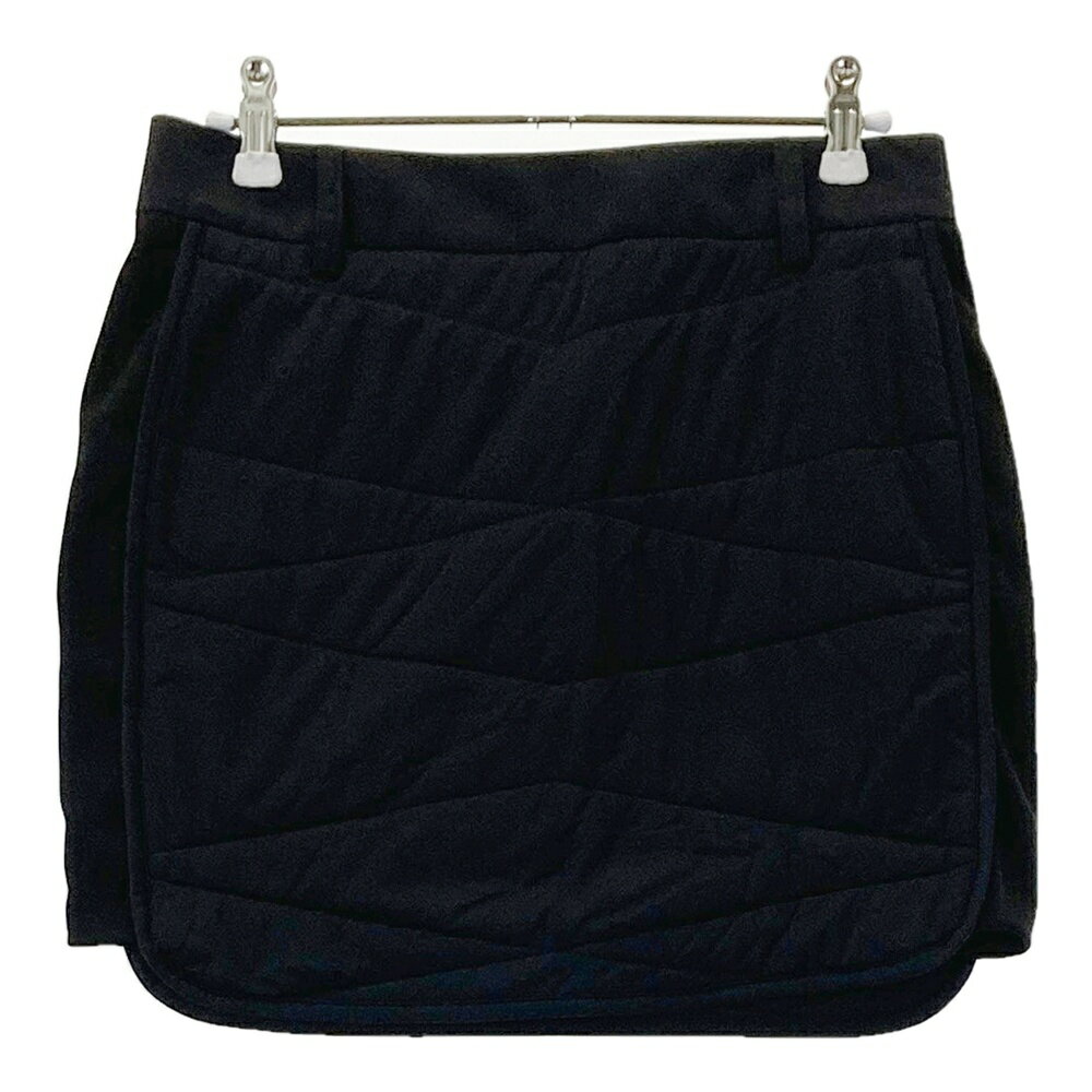 ADIDAS GOLF アディダスゴルフ 中綿スカート ブラック系 M 【中古】ゴルフウェア レディース