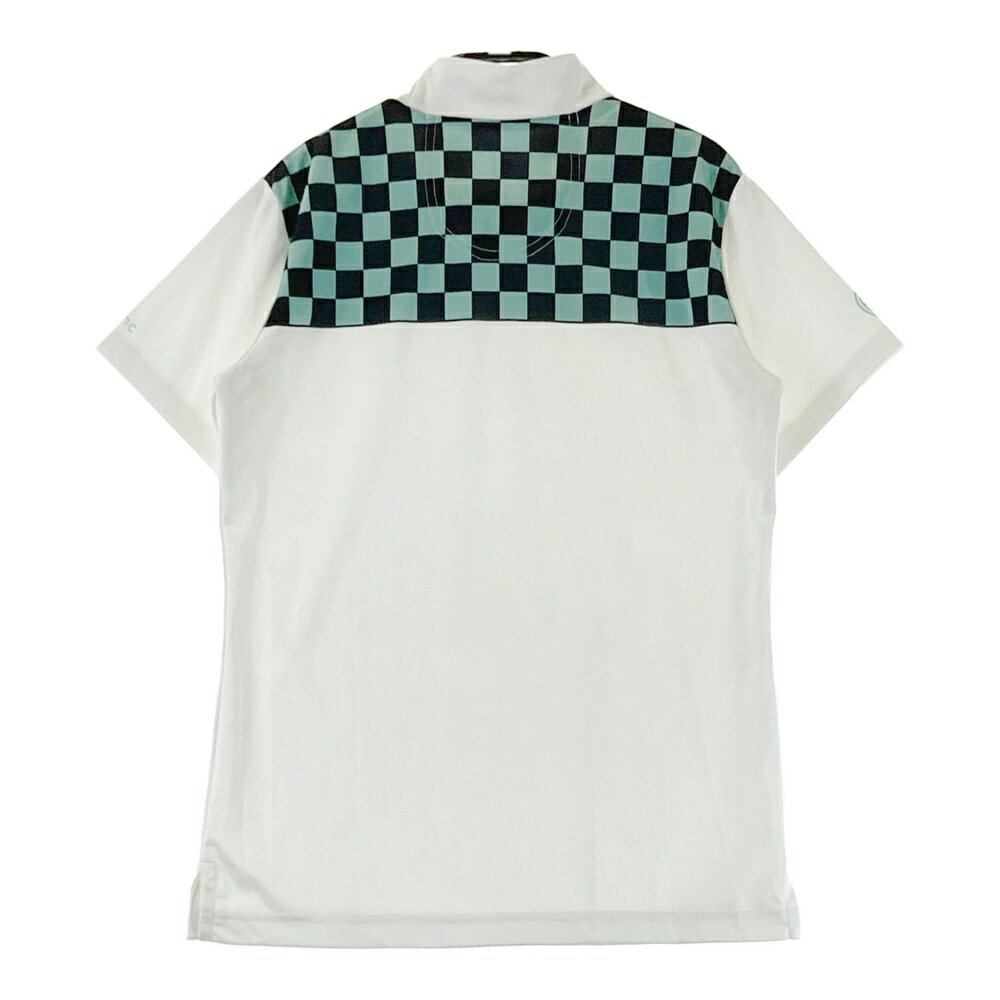 EFFICACE BLANC エフィカスブラン ハイネック 半袖Tシャツ ホワイト系 M 【中古】...