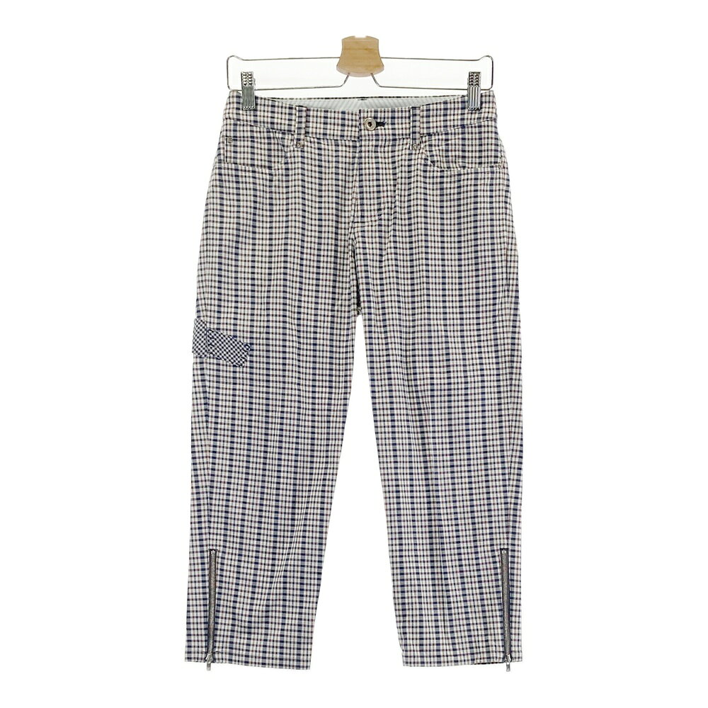 商品管理番号 240101742284 ブランド ZOY ゾーイ アイテム ストレッチ アンクルパンツ モデル・品番 表記サイズ 36 実寸 ウエスト：35.5cm / 股上：27cm / 股下：54.5cm / 腿幅：23.5cm / 裾幅：17cm 素材 写真をご参照ください。 状態 A- 付属品 状態評価ランク 説明 N 新品同様の商品 S 未使用 A 未使用に近い A- 目立った傷や汚れなし B やや傷や汚れあり B- 傷や汚れあり C 使用感または目立つ傷や汚れがある商品 D ジャンク品　