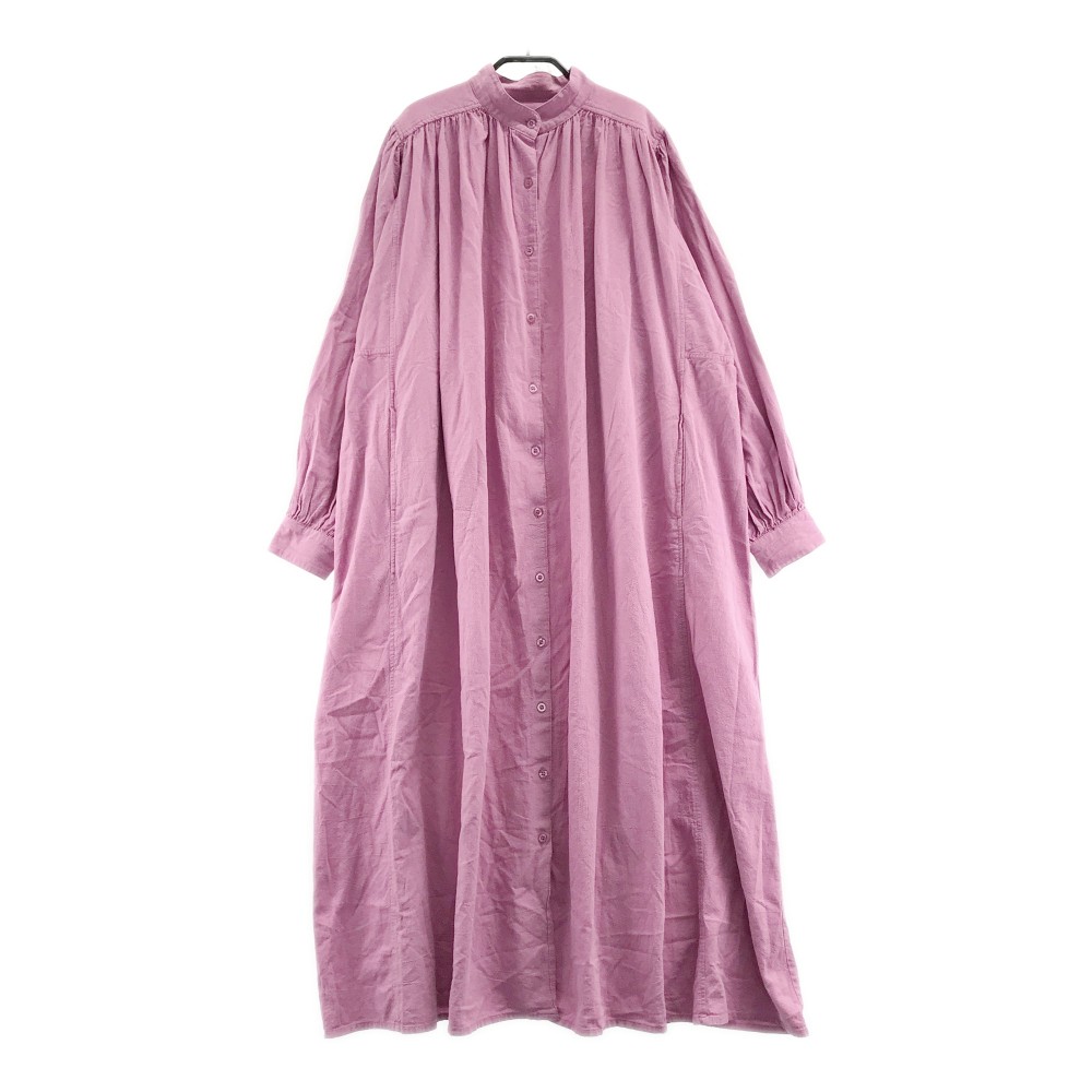 AKTE　アクテ 119104030 ロングシャツワンピース ピンク系 F 【中古】レディース