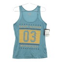 HARLEY DAVIDSON ハーレーダビッドソン 96108 ノースリーブTシャツ ブルー系 S 【中古】バイクウェア レディース