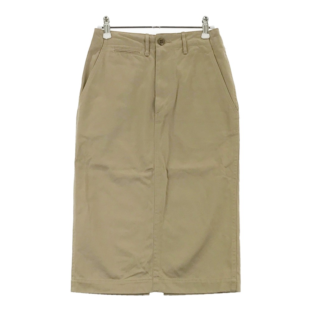 商品管理番号 240001770222 ブランド HYKE　ハイク アイテム COTTON TWILL ARMY CHINO スカート モデル・品番 19AW 表記サイズ 1 実寸 ウエスト：32cm / 総丈：66cm 素材 写真をご参照ください。 状態 A- 付属品 状態評価ランク 説明 N 新品同様の商品 S 未使用 A 未使用に近い A- 目立った傷や汚れなし B やや傷や汚れあり B- 傷や汚れあり C 使用感または目立つ傷や汚れがある商品 D ジャンク品　